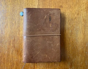 Travellers Company Midori Camel Passport Sz Notebook + Various Inserts RRP £125 - Picture 1 of 4