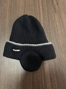 Joylord Winter Warm Outdoor Beanie Hat Knit Work Hat With Ear Flaps Black - Picture 1 of 6