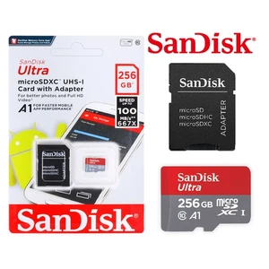 OEM Micro SD Card Sandisk 256GB Micro SDXC Class10 Camera Memory Card 120Mb/s A1 - Picture 1 of 4
