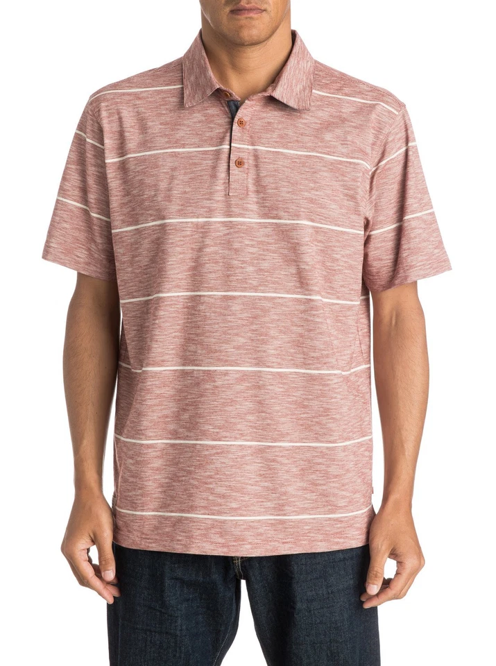 QUIKSILVER Men's Polo Shirt "Resident" - RQS0 - Size Large - NWT LAST ONE LEFT - Image 1 of 1