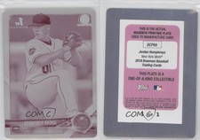 2018 Bowman Chrome Prospects Printing Plate Magenta 1/1 Jordan Humphreys #BCP66