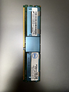 (64GB) Micron 8 x 8GB 667MHz Server ECC REG Memory 4Rx4 PC2-5300F DDR2 RAM