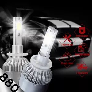 XENTEC LED HID Foglight Conversion kit 899 6000K for 2000-2004 Ford Focus - Picture 1 of 12
