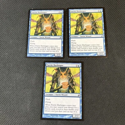 Faerie Harbinger Magic The Gathering Mtg Lorwyn Card 3 - Image 1 of 4