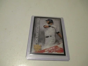 2019 TOPPS GARY SANCHEZ NEW YORK YANKEES HOME RUN CHALLENGE CARD 01 / 20 - Picture 1 of 2