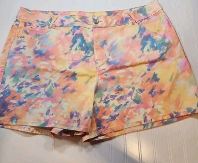 Pantalones cortos Lane Bryant multicolor 28 Plus para mujer 21,7295 Foto 1 de 4