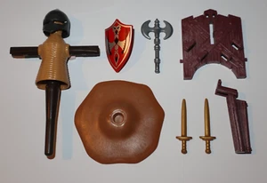 Playmobil Accessoire Décor Chevalier Médiévale Epouvantail Entrainement Armes... - Picture 1 of 1