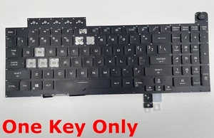 Asus TUF FX506LI BI506 Series US Keyboard  One Key Cap + Hinge  Original - Picture 1 of 1
