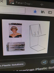 10 Piece Lot Of Acrylic Display Pieces, Shoe Display, Pamphlet Holders, Stand - Picture 1 of 9