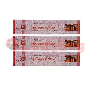 GOLOKA INCENSE - Dragon Blood 15gms Scents Smoke Fragrance Meditation Aroma - Picture 1 of 7