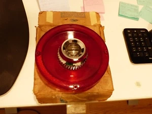 1965 65 ford Galaxie Custom NOS tail light lens with back up lamp C5AZ-13450-D - Picture 1 of 5