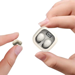 Smallest Invisible Mini Earbuds Wireless Bluetooth, Low Profile Micro Tiny Discr - Picture 1 of 12