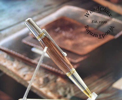 Pen Handmade Colorgrain Wood Writing Pens Artwork USA SEE VIDEO 1514 - image 1 of 4