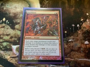 MTG - Magic the Gathering Card, Foil Overblaze - Betrayers of Kamigawa - Picture 1 of 1