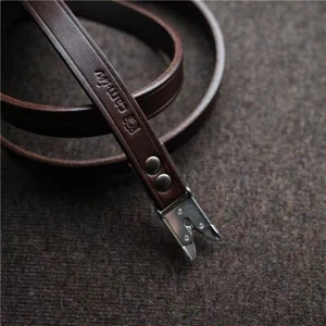 Cam-In Leather Neck Strap from Mr. Zhou for Rolleiflex 2.8F 3.5F 2.8E TLR Camera