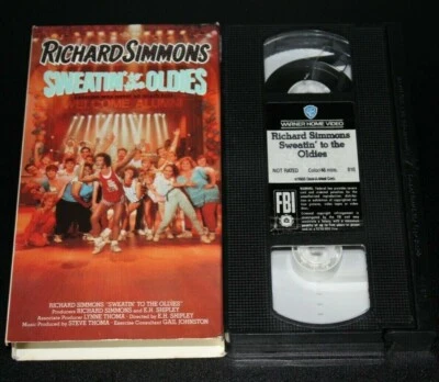 Richard Simmons Sweatin To The Oldies Original VHS Cassette Tape Video Workout  - Image 1 of 4