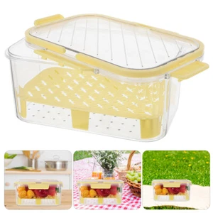 Portable Food Storage Container for Fridge Outdoor Fruit Saver - Picture 1 of 12