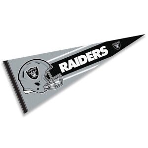 Las Vegas Raiders NFL Helmet Pennant