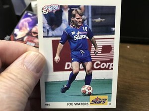 1991 Soccer Shots MSL #86 Joe Waters