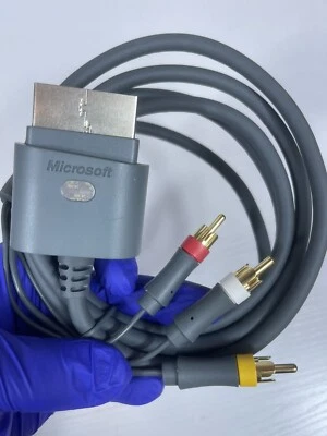 Microsoft Xbox 360 AV Audio Video Cable Cord OEM - Image 1 of 2