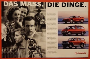 43. Toyota MR2 Previa 4 Runner Werbeanzeige Werbung Reklame 1993 - Bild 1 von 1