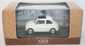 Atlas 1/43 Scale Diecast - Fiat 500 - White - Picture 1 of 3