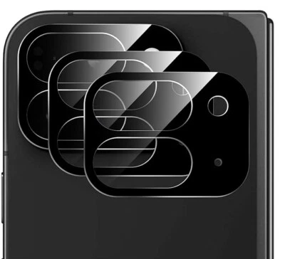 For Google Pixel 10 Pro Fold Black Camera Lens Case Protector Tempered Glass - Image 1 of 4