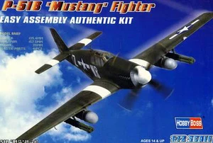 Hobby Boss - P-51B 51 B Mustang IV Brown Gentile Modelo Kit 1:72 NUEVO EMBALAJE ORIGINAL - Imagen 1 de 2