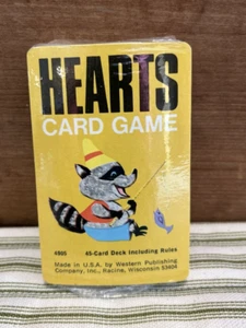 Juego de cartas vintage Western Publishing Co HEARTS incluye reglas #4905 SELLADO - Imagen 1 de 4
