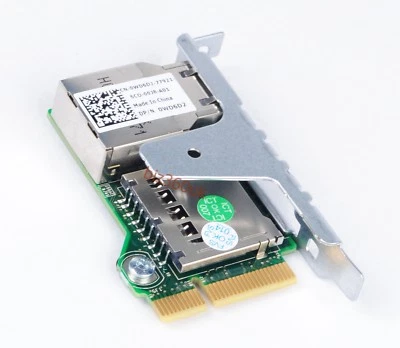 Dell R320 R420 R620 T320 T420 Remote Access Port Card iDRAC7 Enterprise 0WD6D2 - Image 1 of 4