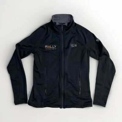 Mountain Hardwear Rally Ciclismo Chaqueta Mujer Negro Manga Larga Cremallera Completa Talla M Foto 1 de 4
