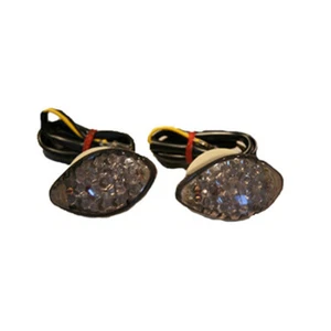 Fits 1997 Honda CBR600F F3 Led Fairing Marker Lights For Honda CBR Models, Smoke - Picture 1 of 2