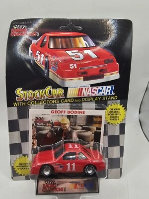 Racing Champions 1991 Nascar 1:64 Diecast Car Geoff Bodine #11 rojo vintage Foto 1 de 3