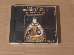 Classical CD  William Byrd   The Great Service   1987 - Picture 1 of 2