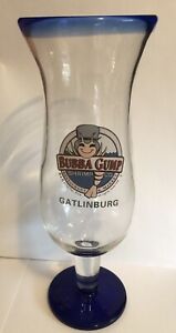 Bubba Gump Shrimp Co Bayou Hurricane Drinking Glass Cup Gatlinburg TN New In Box