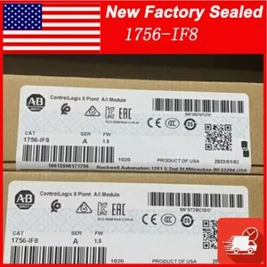 Allen-Bradley 1756-IF8/A ControlLogix PLC módulo de entrada analógica nuevo sellado EE. UU. - Imagen 1 de 5