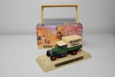 B16 1:43 MATCHBOX YESTERYEAR YGB05 1932 MODEL AA FORD CARLSBERG MIB - Bild 1 von 4