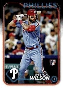 Topps Weston Wilson #658 Aqua 2024 - Imagen 1 de 2