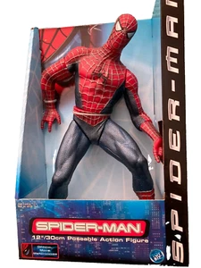 Brand New Spiderman Poseable Figure 12"/30cm MARVEL Toy Biz - Picture 1 of 3