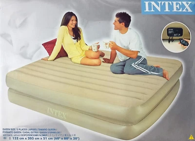 Materasso  Matrimoniale gonfiabile Intex  dura beam prime comfort autogonfiabile - Imagen 1 de 4