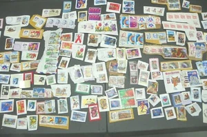 US various Used lot of between 150 & 170 cancels & unused stamps - Picture 1 of 12