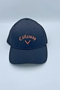 Neu mit Etikett Callaway Golf verstellbare Damenmütze Kappe flüssigmetall schwarz/roségoldfarben - Bild 1 von 6