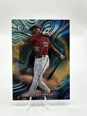 Elijah Green 2022 Bowman Draft Chrome Mood Ring #MR-5 Case Hit - Image 1 of 2