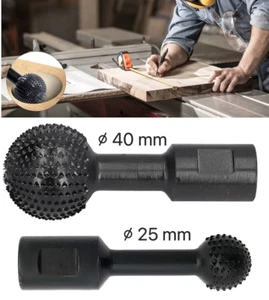 Herramienta de carpintería cabezal de lijado para amoladora angular bola de cabeza bola fresa - Imagen 1 de 19