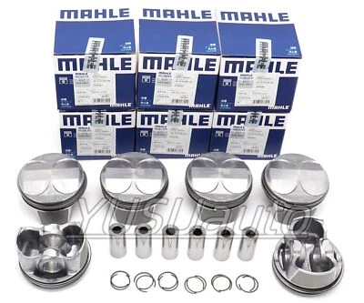 Pistões e anéis MAHLE 6 peças STD Φ88mm para Mercedes-Benz E300 C300 GLK300 3.0L V6 - Imagem 1 de 4