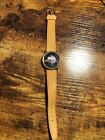 RARE VINTAGE QUARTZ MCA UNIVERSAL PICTURES HOME VIDEO GOLD WATCH NEW BATTERY