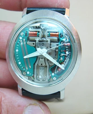 RELOJ HOMBRE 214 ACCUTRON SPACEVIEW DIAPASÓN ACERO INOXIDABLE REPARADO N2 Foto 1 de 4