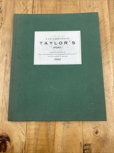 A Celebration of Taylor's Port - 1992 Foulkes Christopher 300th Anniversary Book - Bild 1 von 8