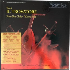 Giuseppe Verdi - Il Trovatore 1960 - 3x Vinyl Record Opera RCA Victor Red Seal - Picture 1 of 5