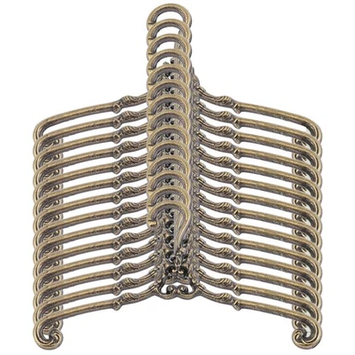 15 Teile Retro Kleiderständer Kleiderbügel für Tiny House Kleiderbügel Mini Miniatur Garderobe - Bild 1 von 4